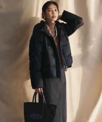 23区今季　紺　38【滝沢眞規子さん着】シレータフタ コンパクトダウンコート 23区(ニジュウサンク)の【滝沢眞規子さん着用/VERY掲載】シレータフタ