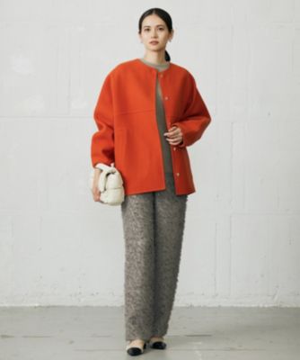 自由区 L(ジユウク エル)の【SHIHOさん着用】カットジャカード パンツ