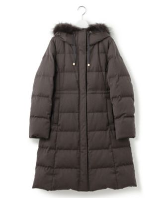 【美品】23区 ウール 切り替え ダウンコート ボリュームカラー 上品 オフィス 23区｜ウールリバー スタンドカラーコート | Rakuten Fashion(楽天