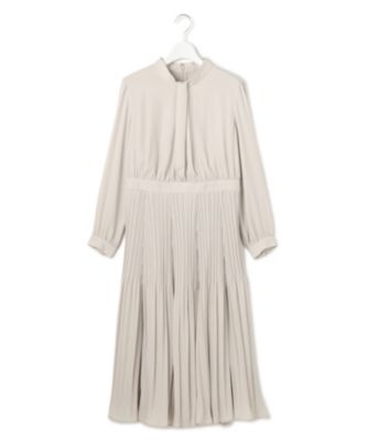 【新品タグ付】23区　洗える　クリスタルアムンゼン　ウエスト切り替え　ワンピース 洗える】クリスタルアムンゼン ウエスト切り替え ワンピース / 23区