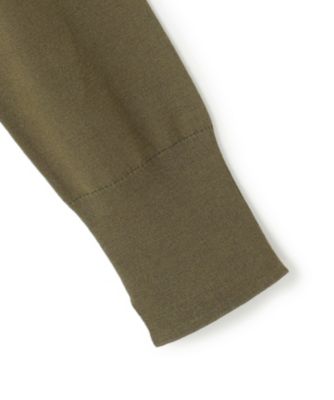 BEIGE，(ベイジ)のWILLOW / アシンメトリーレースクルーネックニット