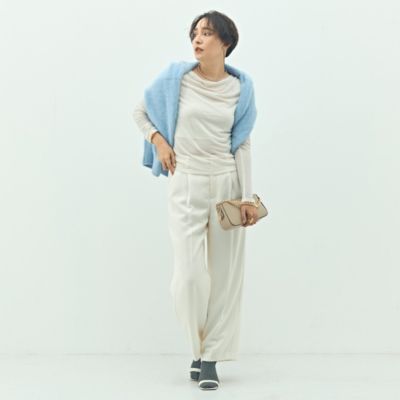 NOLLEY'S sophi(ノーリーズソフィー)のウォッシャブルカシミヤシルク