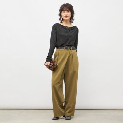 【新品】 NOLLEY'S sophi ウォッシャブルギャバジンワイドパンツ 楽天市場】ウォッシャブルギャバジンワイドパンツ／ノーリーズ