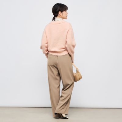 NOLLEY'S sophi(ノーリーズソフィー)のウォッシャブル強撚ツイルワイド