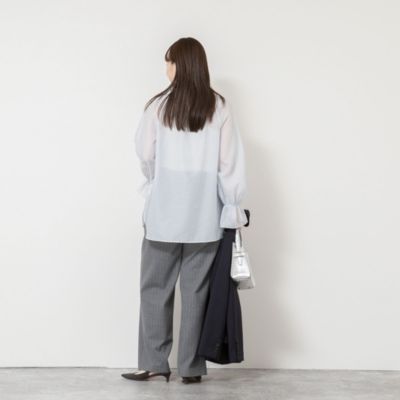 NOLLEY'S sophi(ノーリーズソフィー)のウォッシャブルオーガンジー