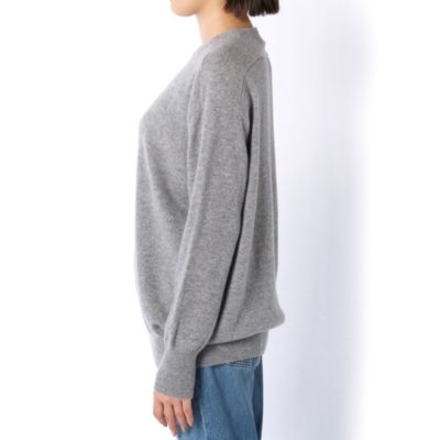 Whim Gazette(ウィム ガゼット)の【GEMINI】カシミヤクルーネックプル