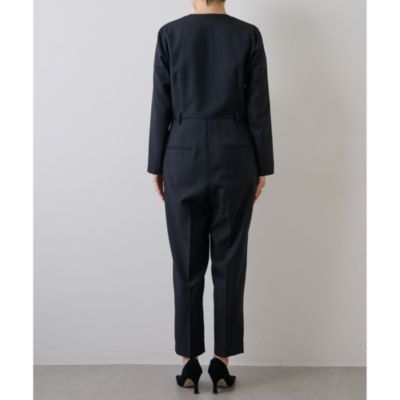 Whim Gazette(ウィム ガゼット)のTRクルーネックジャンプスーツ通販