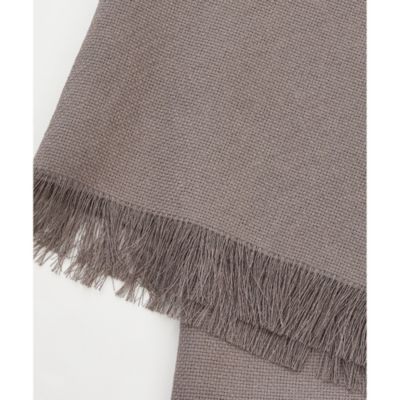 ASAUCE MELER Whim Gazette 別注ストール ベージュ Whim Gazette(ウィム ガゼット)の【ASAUCE MELER】別注ワシ