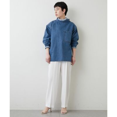 Whim Gazette(ウィム ガゼット)のデニムプルオーバー通販 Whim Gazette(ウィム ガゼット)のデニムプルオーバー通販