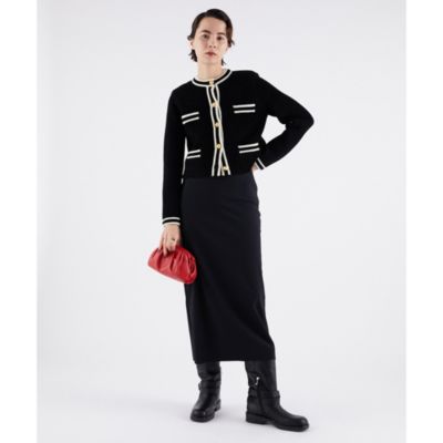 Whim Gazette(ウィム ガゼット)の【GEMINI】バイカラーニット