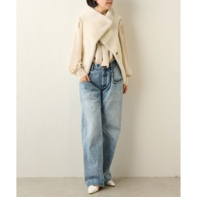 Whim Gazette(ウィム ガゼット)のムートンベスト通販 | 集英社HAPPY