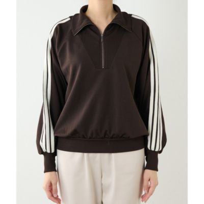 Whim Gazette(ウィム ガゼット)の【THE PAUSE】ハーフZIPトラックプル