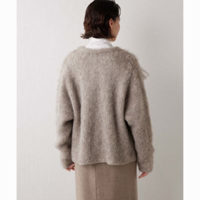 Whim Gazette(ウィム ガゼット)のニットVプルオーバー通販