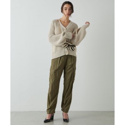 Whim Gazette(ウィム ガゼット)のミドルゲージニットカーディガン通販