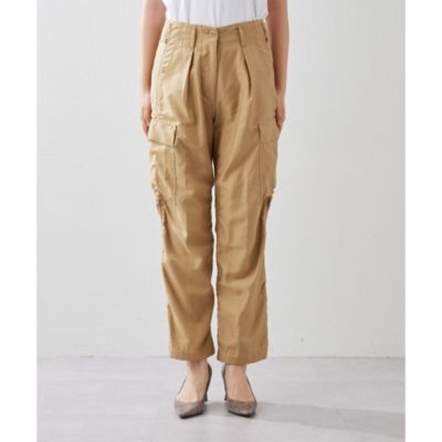 超美品☆【Whim Gazette】バックサテンカーゴパンツ Whim Gazette(ウィム ガゼット)のバックサテンカーゴパンツ通販
