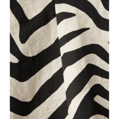 Whim Gazette(ウィム ガゼット)のゼブラプリントハイウエストパンツ