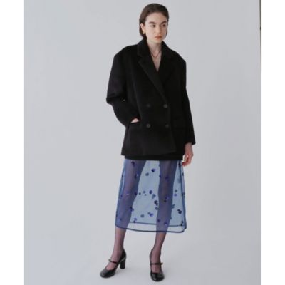 Whim Gazette(ウィム ガゼット)の【GEMINI】ウールミニスカート通販