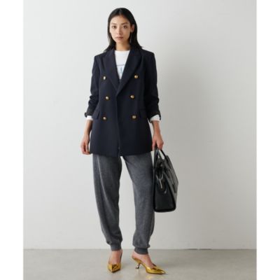 ウィムガゼット ウールモヘアダブルジャケット Whim Gazette(ウィム ガゼット)のウールダブルジャケット通販
