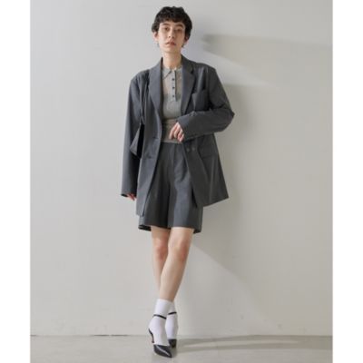 Whim Gazetteウィムガゼット【THE PAUSE】 シアーポロニット Whim Gazette(ウィム ガゼット)の【THE PAUSE】シアーポロニット