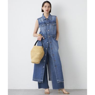 ウィムガゼット　デニムノースリーブロングワンピース Whim Gazette(ウィム ガゼット)のDENIMワンピース通販 | 集英社