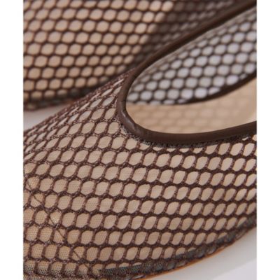 Whim Gazette(ウィム ガゼット)の【THE PAUSE】メッシュフラット  