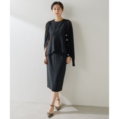 Whim Gazette(ウィム ガゼット)のストレッチブッチャースカート通販