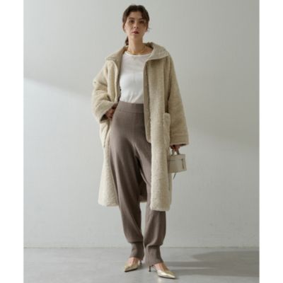 Whim Gazette(ウィム ガゼット)のリバーシブルボアコート通販 | 集英社