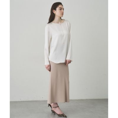 ウィムガゼット　サテンボートブラウス Whim Gazette(ウィム ガゼット)の【Drawing Numbers】サテンボート