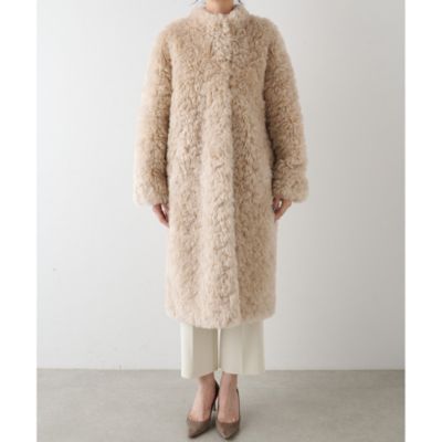 Whim Gazette(ウィム ガゼット)の【THE PAUSE】フェイクファーロング