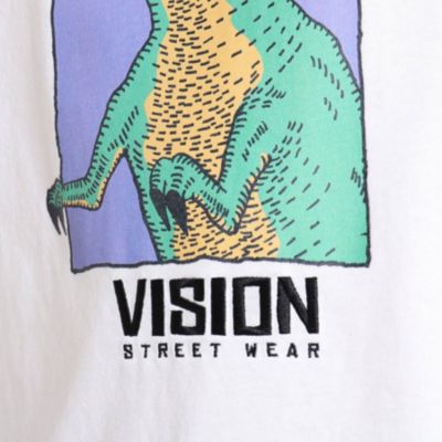 Base Control ベースステーション メンズ のvision Street Wear 恐竜イラストプリントtシャツ通販 集英社happy Plus Store