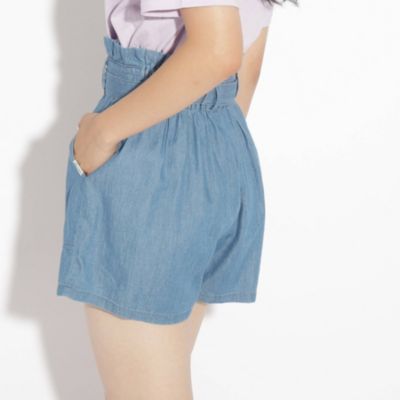 PINK-latte(ピンクラテ)の【ニコラ掲載商品】リネンライクキュロット通販 | 集英社HAPPY PLUS STORE