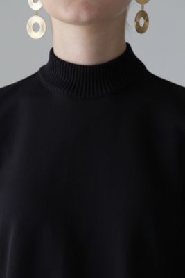 ADORE - ADORE ◆ソフトニット　未使用　ブラック ONCILY × WISH FOR EVER 】 COLLAB DESIGN LOW-GAUGE KNIT