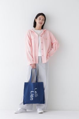 human woman / ヒューマンウーマン ◆製品染めフーディーブラウス 製品染めフーディーブラウス | human woman（ヒューマンウーマン