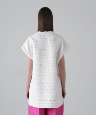 ADORE(アドーア)の◇フラワースパングルツィードジャケット通販