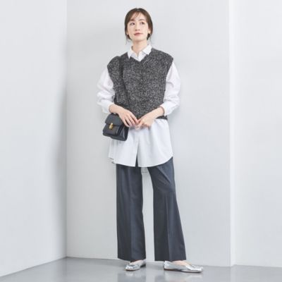 UNITED ARROWS(ユナイテッドアローズ)のグリッターラメ ノースリーブ ニットベスト通販 | 集英社HAPPY PLUS STORE