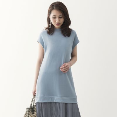 Topkapi トプカピ の Water Lilly スウェット プリーツ ワンピース通販 Leeマルシェ