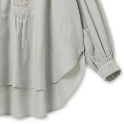 ne Quittez pas(ヌキテパ)のCOTTON LINEN LACE BLOUSE通販 | LEE