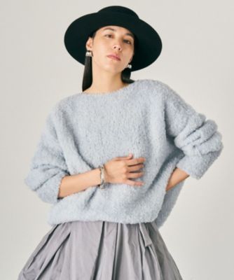 Chaos ペルシアモールニットプルオーバー 2024AW Chaos(カオス)｜ペルシアモールニットプルオーバー/モカベージュ の