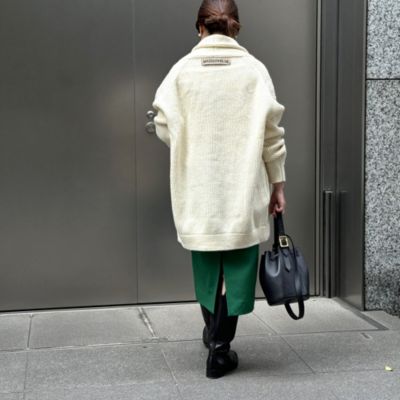 美品 MADISONBLUE SHAWL COLLAR カーディガン アイボリー MADISONBLUE(マディソンブルー)のSHAWL COLLAR CD通販 | 集英社