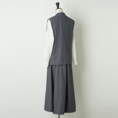 12closet(トゥエルブクローゼット)の【12classe】ノーカラージレ通販 | LEEマルシェ