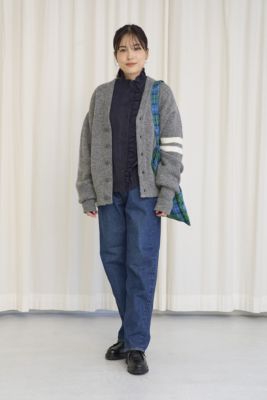 CIOTA(シオタ)のインディゴ スビンコットン 13.5oz ハイウエストデニム