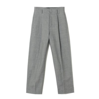 ATON(エイトン)のWOOL LINEN SHARKSKIN WIDE PANTS通販 | mirabella ...