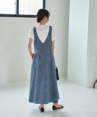 極美品✨人気完売品 ダイアグラム ミディツイードジャンパースカート 36 MidiUmi (ミディウミ) ツイードジャンパースカート