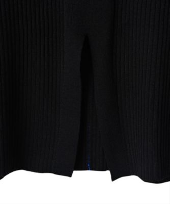 スタイルデリ STYLE DELI 【BLK001】配色ラインリブノースリニット （グリーン） スタイルデリ STYLE DELI 【BLK001】配色ラインリブノースリ
