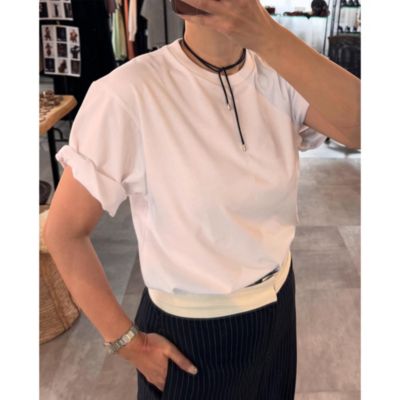 three dots(スリードッツ)の【unisex】2パックTシャツ モダン