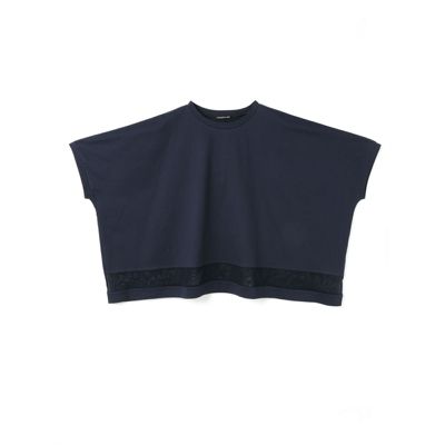 新品 mizuiro ind メッシュミックスワイドプルオーバー MARcourt｜mizuiro ind メッシュミックスワイドプルオーバー