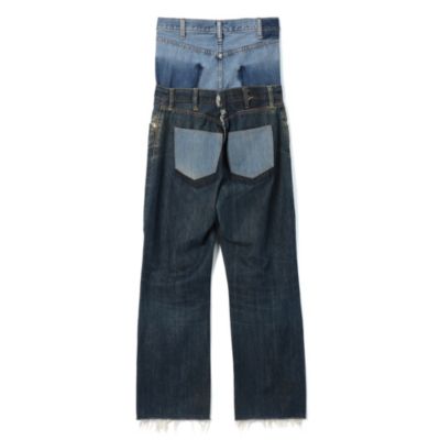QUIITO W WAIST DENIM PANTS キイト QUIITO W WAIST DENIM PT | Pants | HER. Online Store