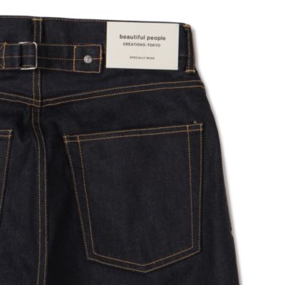 beautiful people ダークデニム beautiful people(ビューティフルピープル)のselvedge denim