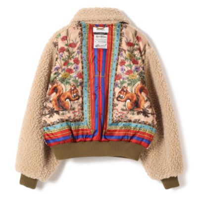 MUVEIL ジャケット MUVEIL(ミュベール)のワイルドシングスコラボ ボンバー