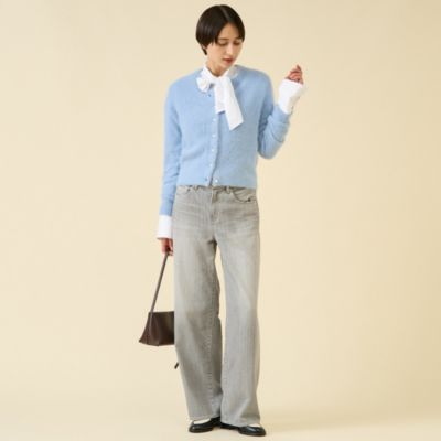 martinique(マルティニーク)のFOXカシミヤパールカーディガン（一部WEB